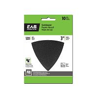 3" x 120 Grit Sandpaper (10 Pack)  Professional Oscillating Accessory 